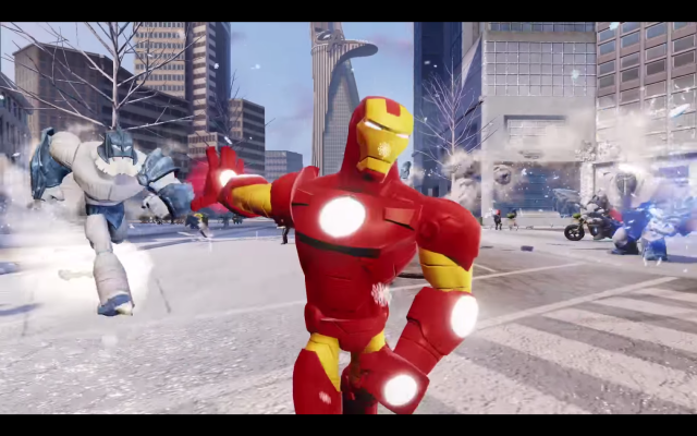 disney infinity iron man ice giant