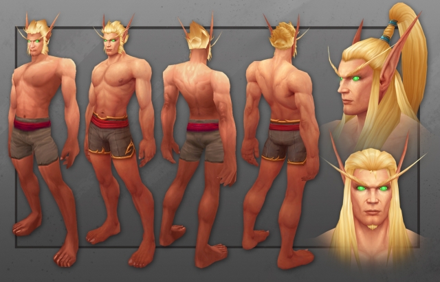 blood elf male update