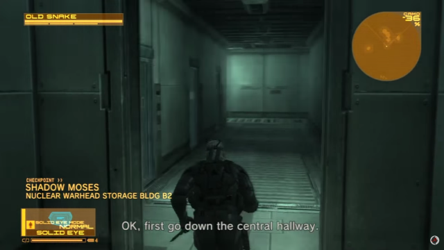 MGS4 hallway