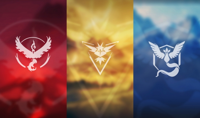 pokemon go 5469x3240 teams team red team blue team yellow team valor 3