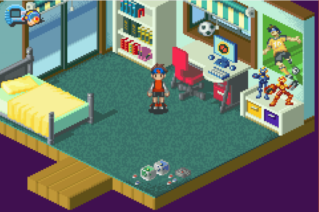 MegaMan Battle Network 3 Lans room