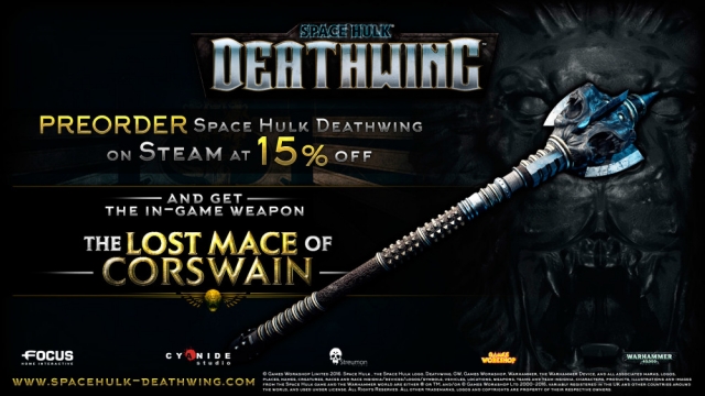 Space Hulk Deathwing PreOrder Bonuses