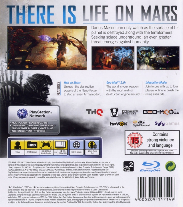 red faction armageddon back cover