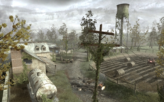 Bare Load Screen Overgrown CoD4