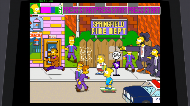 The Simpsons Arcade Game