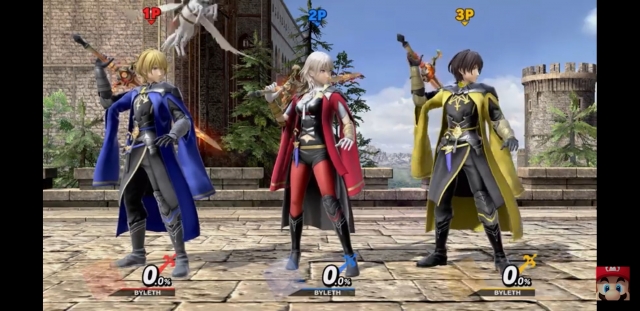 Byleth Smash Skins