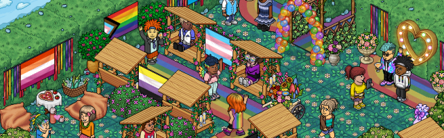 Habbo Releases LGBTQ+ Themed Items During July Pride Event