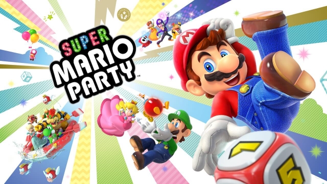 super mario party start screen