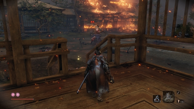 Sekiro Shadows Die Twice Juzou seen from Stealth