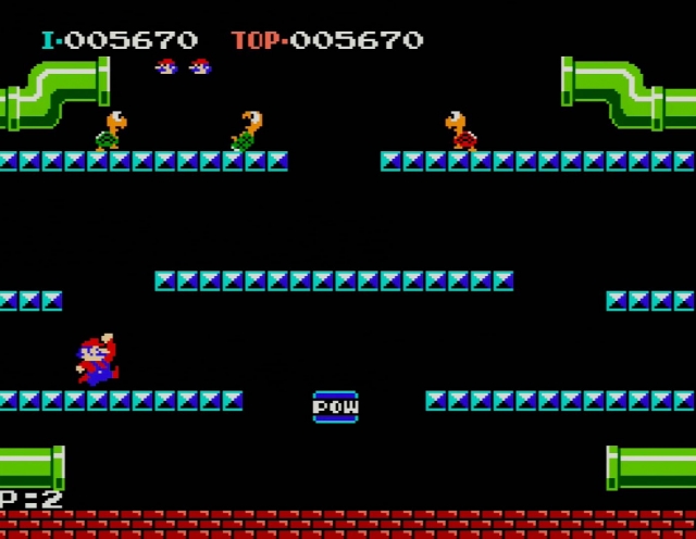 Does Mario Headbutt Or Punch Bricks In Mario Bros. 4 