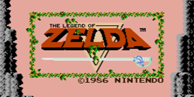 The Legend of Zelda Title Screen