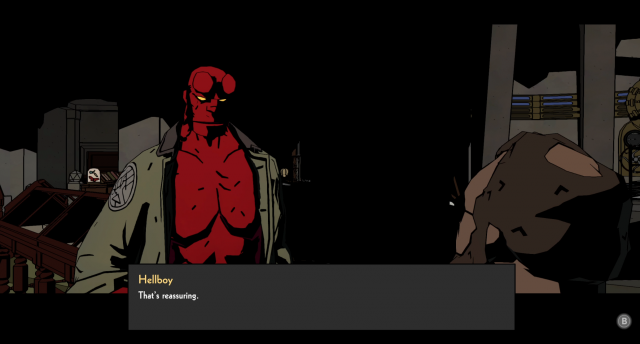 Hellboy Thats Reassuring