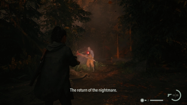 alan wake 2 combat