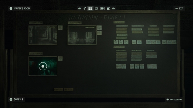 alan wake 2 plot board