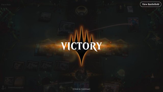 Magic Arena Rat Deck Victory