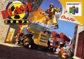 Blast Corps Box Art