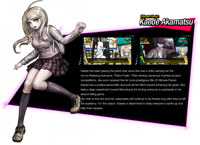 [Danganronpa V3: Killing Harmony] Character Details ( 1 / 4 )