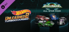 HOT WHEELS UNLEASHED 2 - AcceleRacers All-Star Pack Box Art