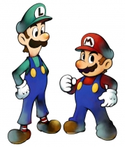 Mario & Luigi: Superstar Saga Box Art