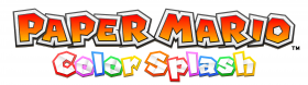 Paper Mario Color Splash Box Art