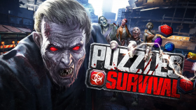 Puzzles & Survival Box Art