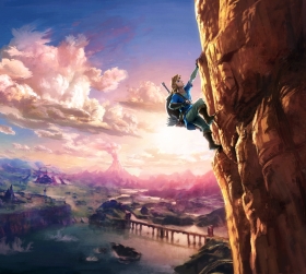 The Legend of Zelda Breath of the Wild Box Art