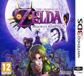 The Legend of Zelda: Majora's Mask 3D Box Art