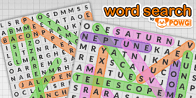 Word Search by POWGI Box Art