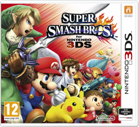 Super Smash Bros. for 3DS Box Art