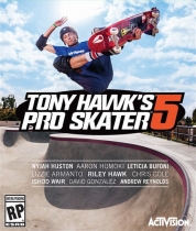 Tony Hawk's Pro Skater 5 Box Art