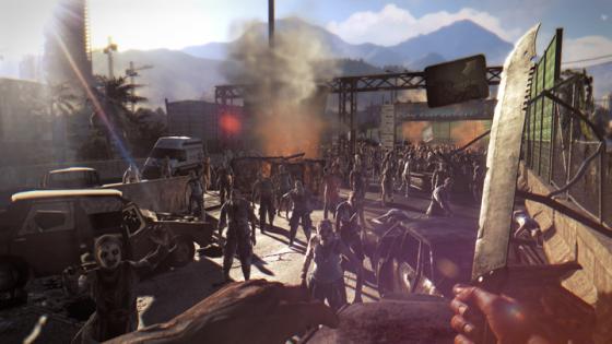 dying light zombie horde